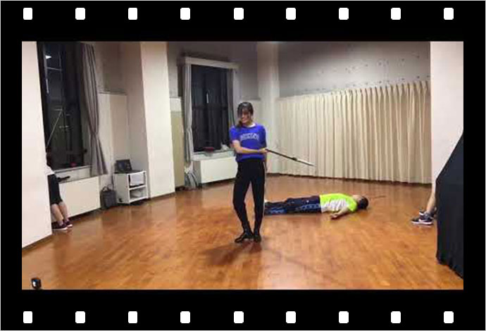 「殺陣」女性殺陣師薫